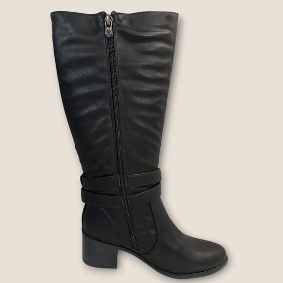 NEW Blowfish Malibu Women's Binda Vegan Leather Boot Black Local Sheriff 8.5M - Picture 4 of 12